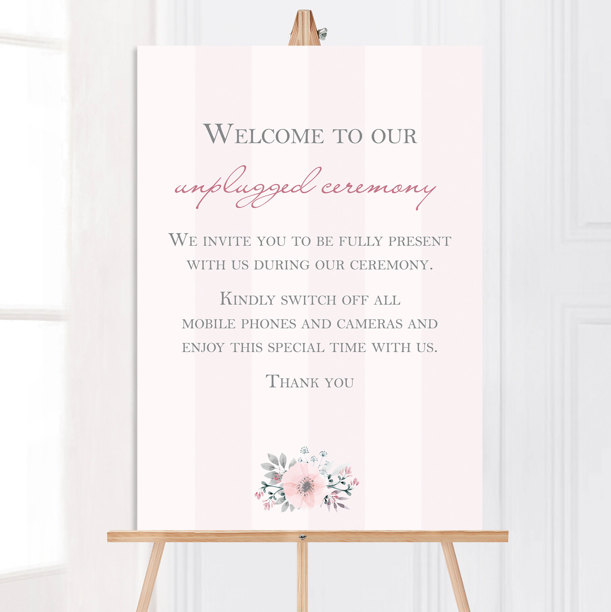 Amellia Unplugged Sign