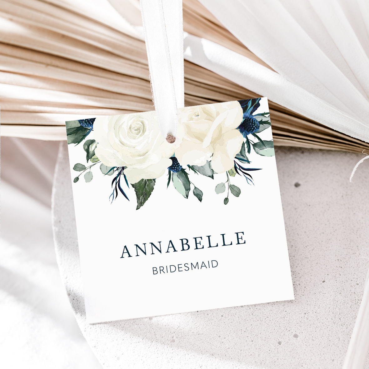 Iona Bridal Party Hanger Tag