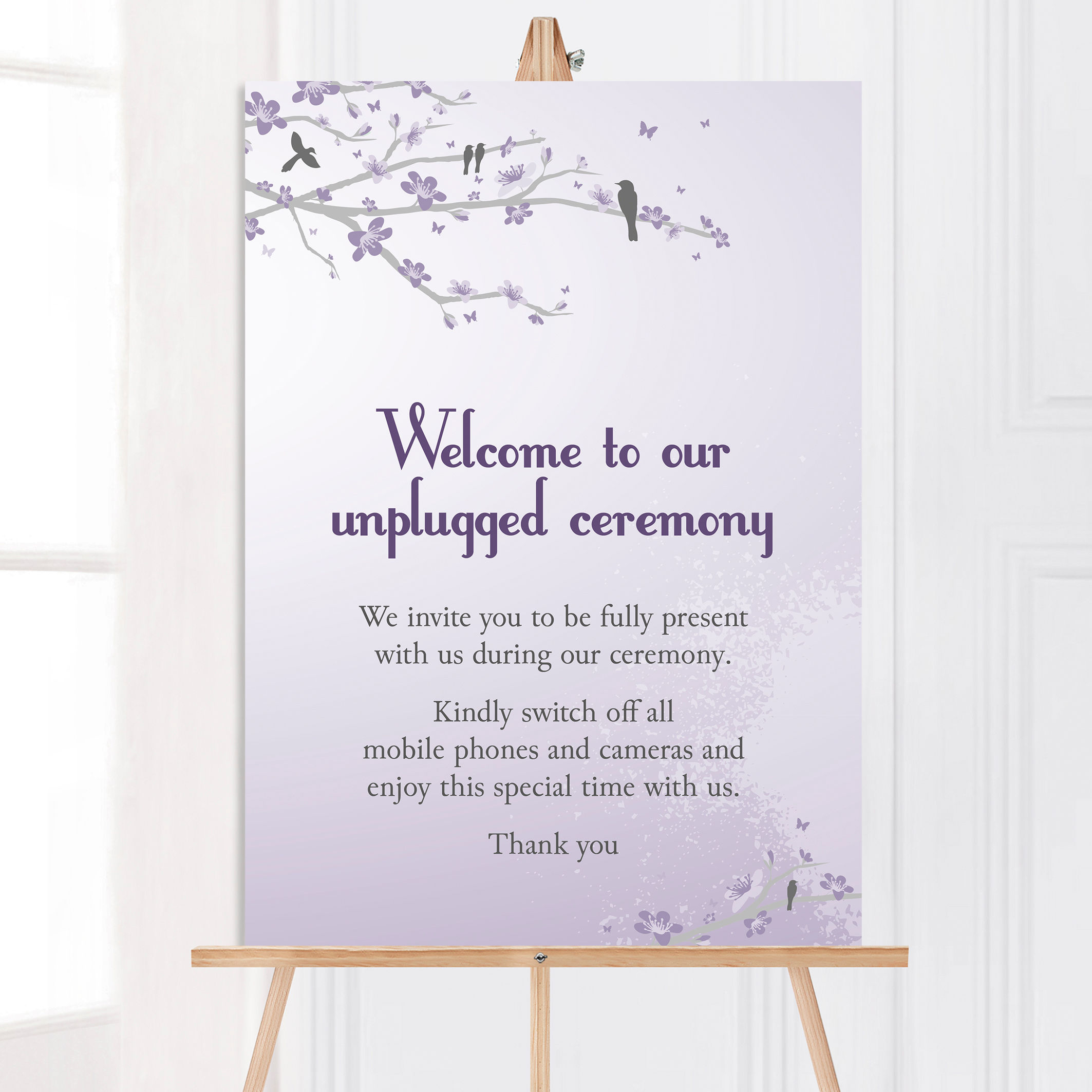 Erin Unplugged Sign