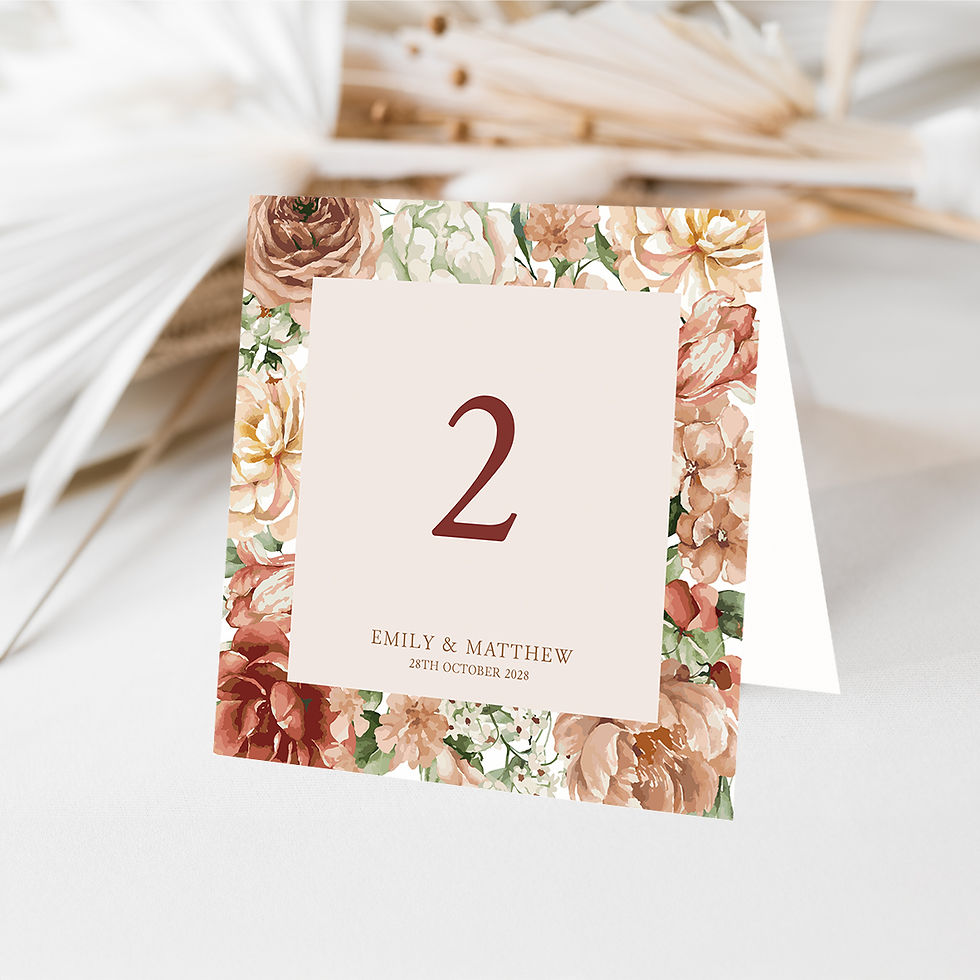 Thumbnail: Hazel Table Number
