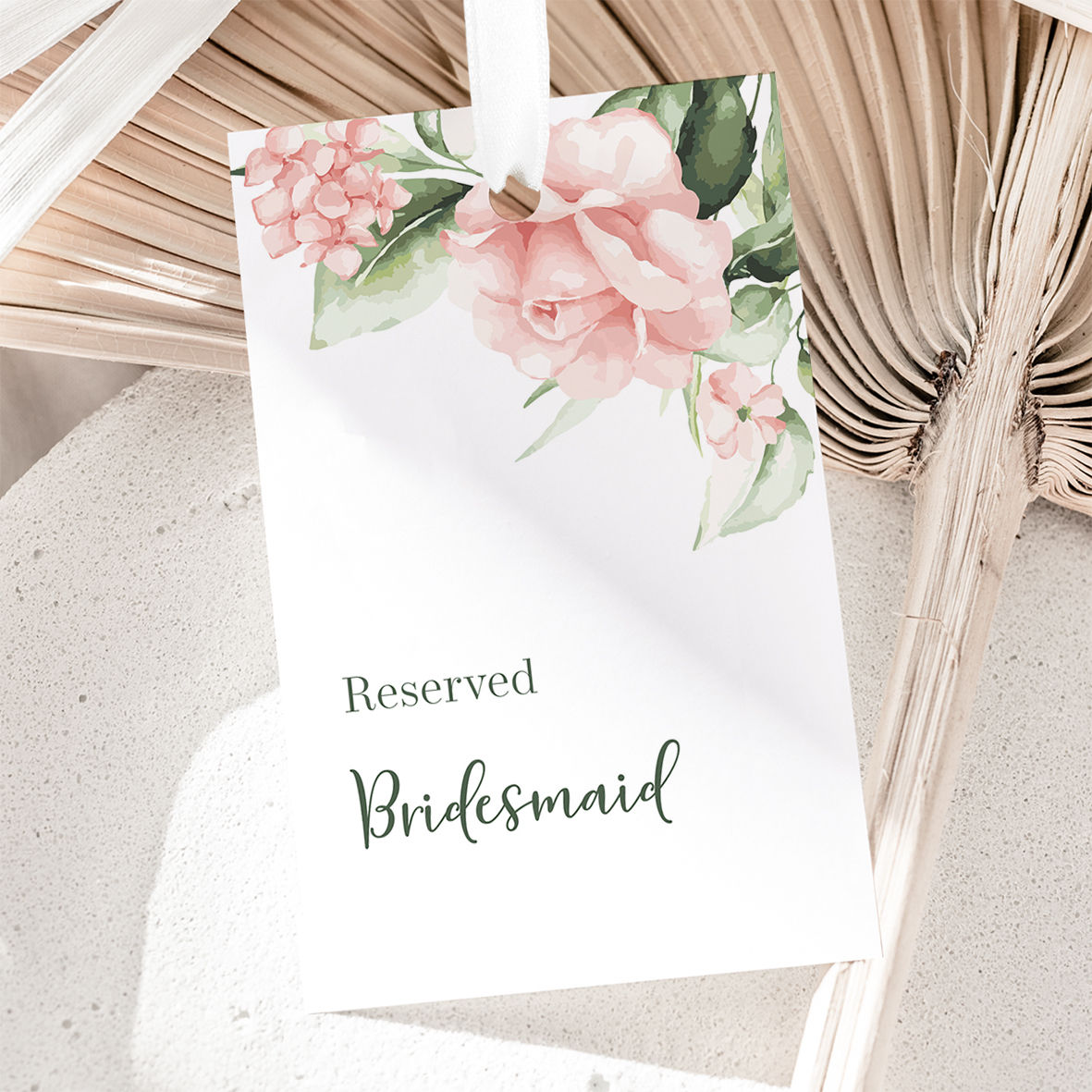 Willow Reserved Seating Tag