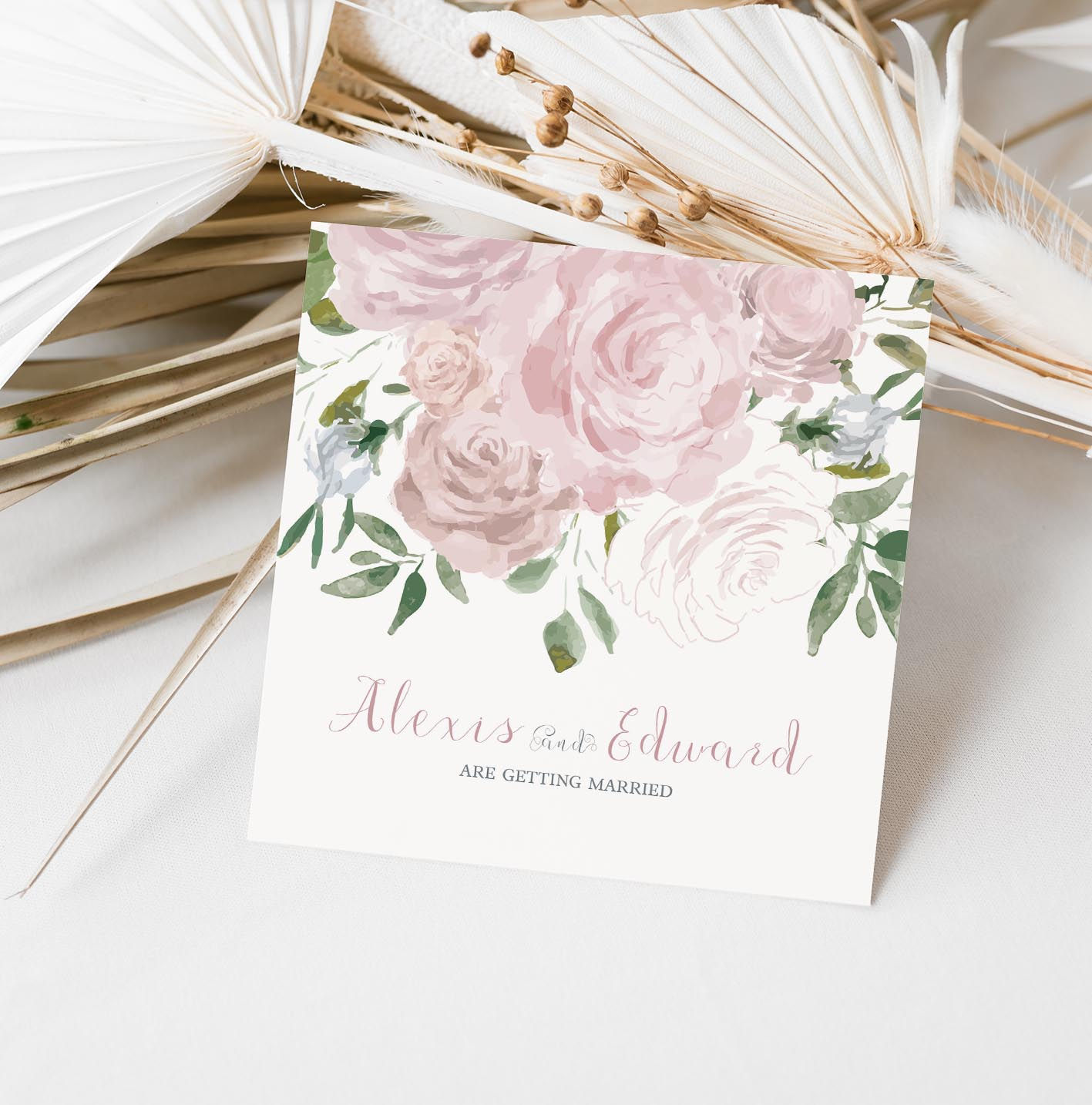 Jessica Folded Wedding Invitation