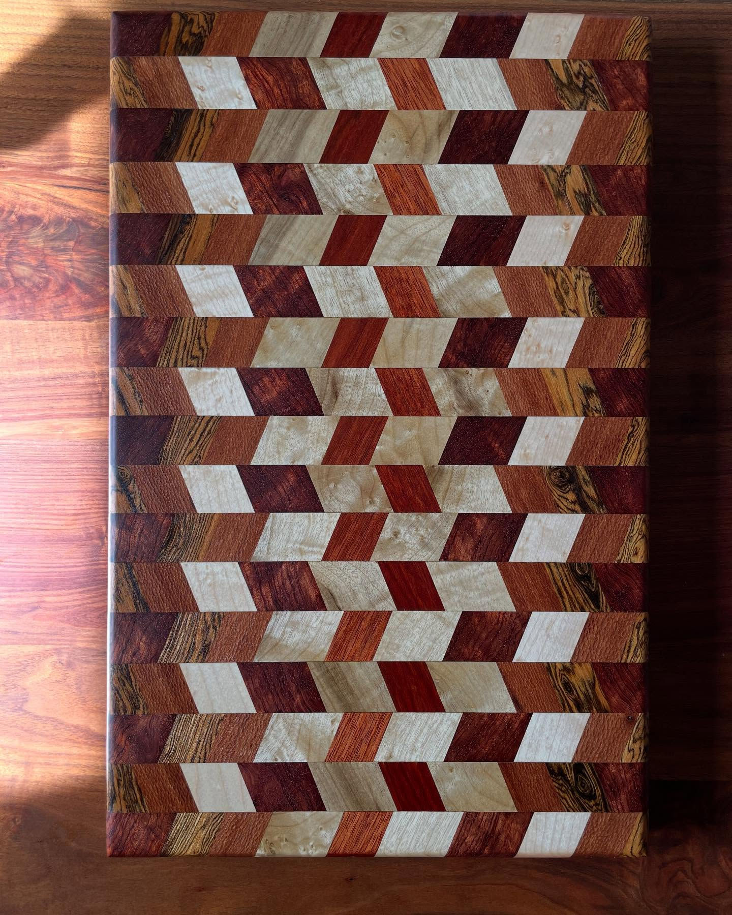 Chevron charcuterie board