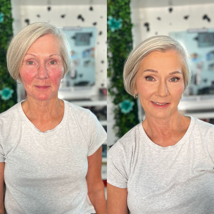 Mature Soft Glam on fair skin