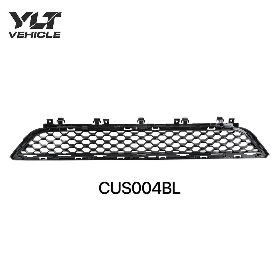 縮圖：Jaguar F-PACE Front Bumper Lower Grille 2017– Bright Gloss Black – CUS004BL