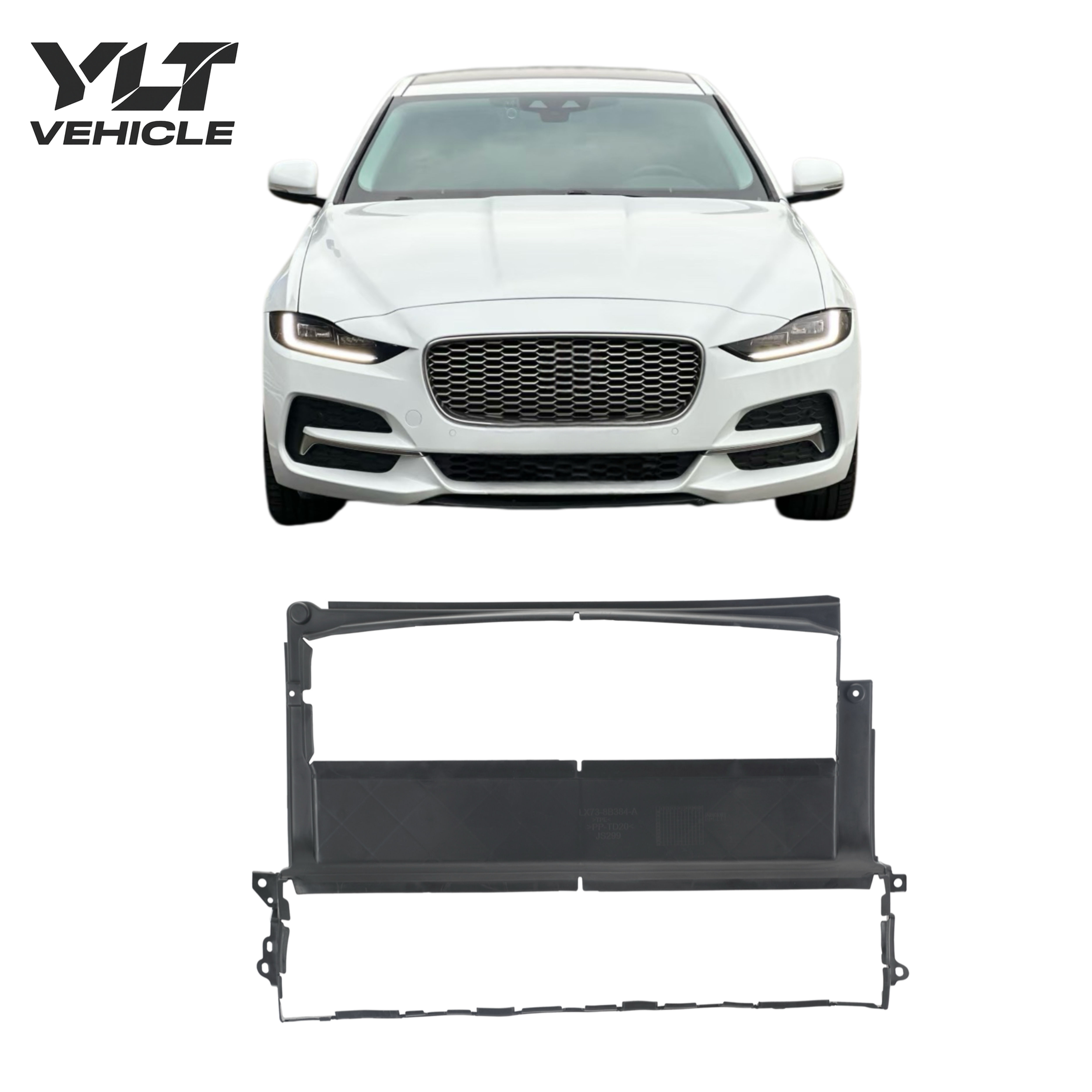 Jaguar XE Steering Fan Cover Front Air Deflector 2015– – OE T2H39088 / T2H50995