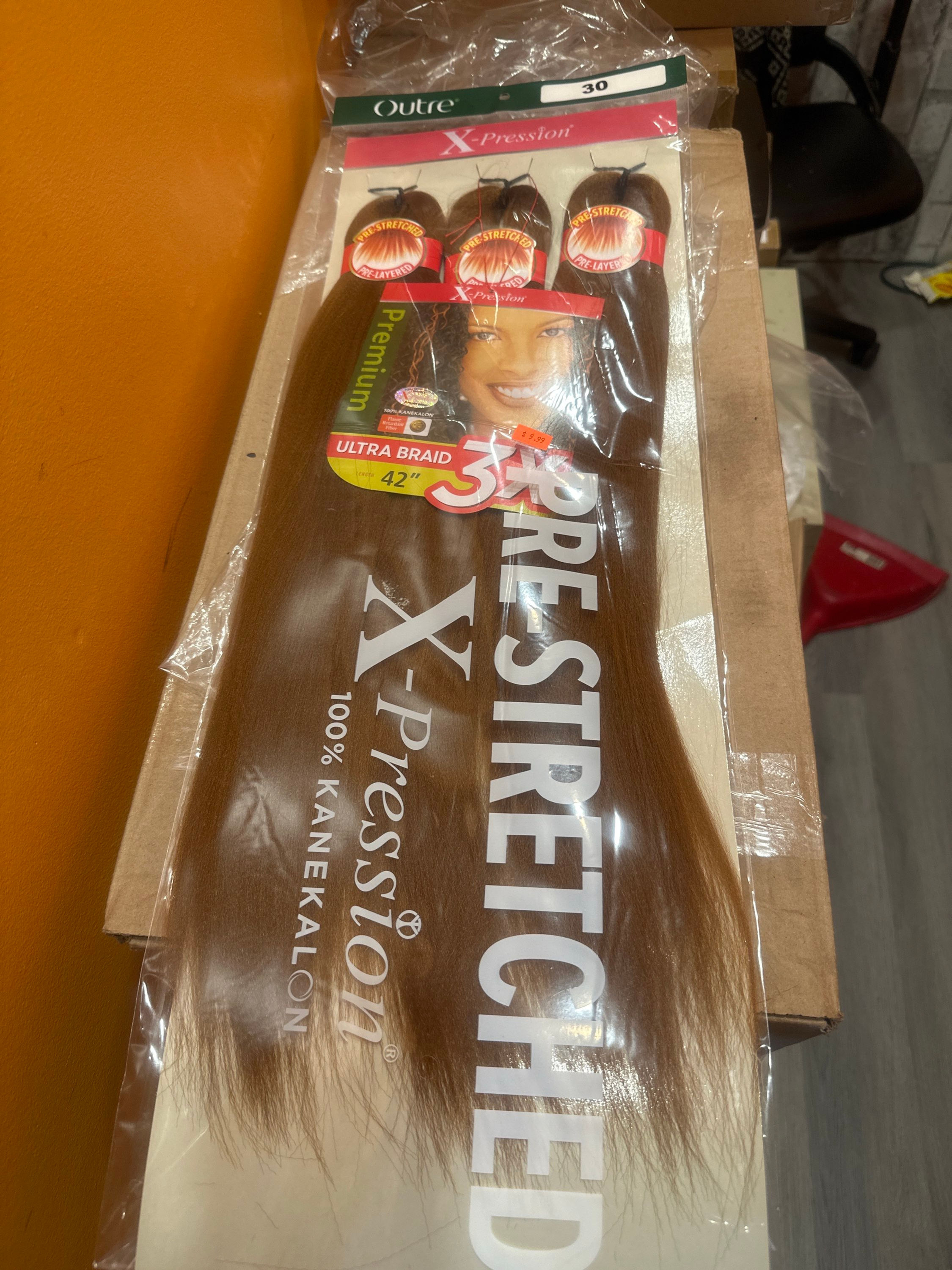 Outre X-Pression Premium Ultra Braid 42” 3x Pre-Stretched 30