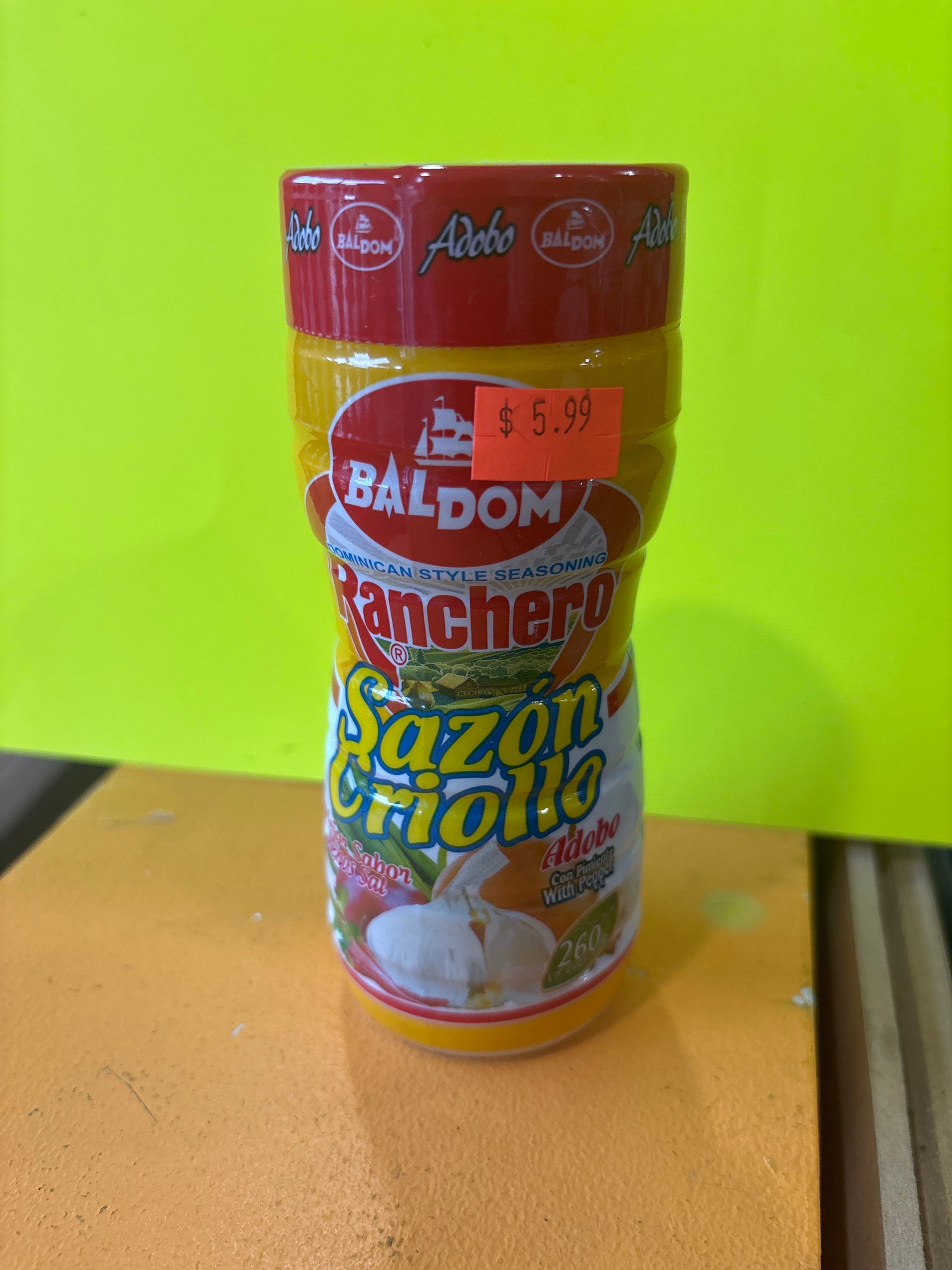 Baldom - Ranchero Sazon Criollo 260g