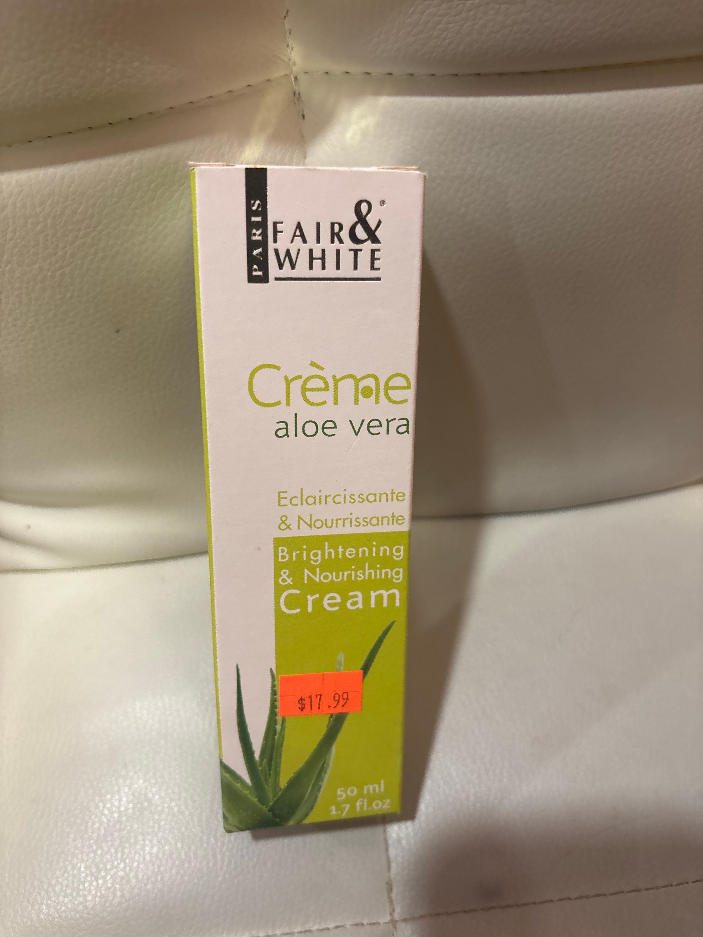 Fair&White - Crème Aloe Vera 50ml