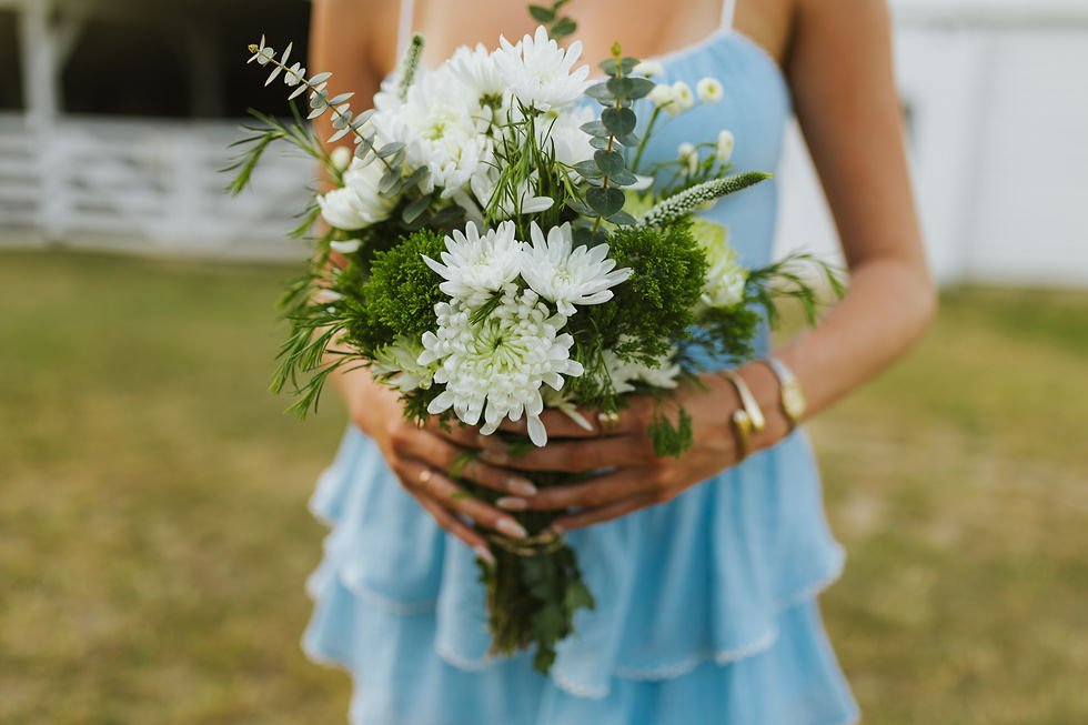 floral bouquet for photoshoot in north carolina