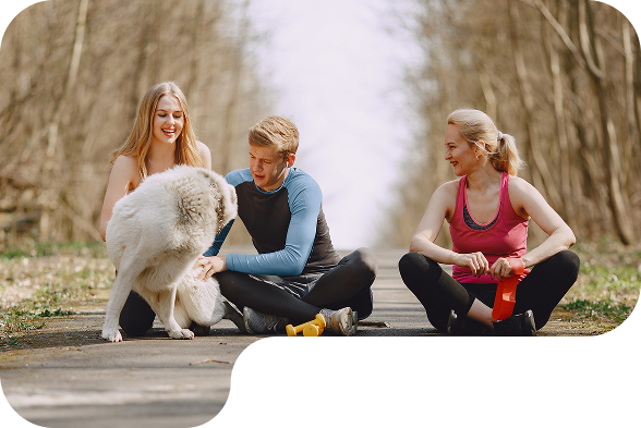 Dog training class at Mystic Paws Academy for McHenry, IL dog owners