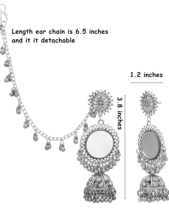 Thumbnail: Elegant Jewellery Earing traditional jhumka for girls