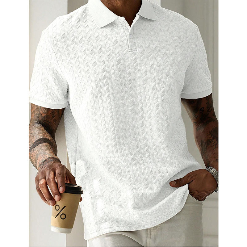 Thumbnail: Sunwave Men's Summer Polo Shirt, Short Sleeve, Streetwear Style