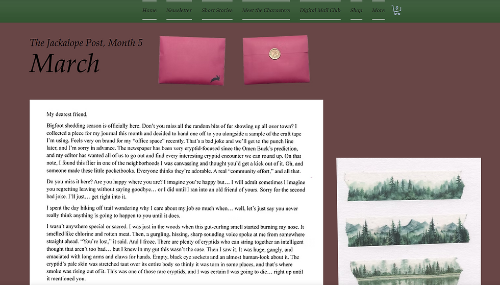 Thumbnail: March 2026 Digital Mail Club