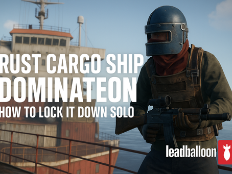 Rust Cargo Ship Domination: How to Lock It Down Solo