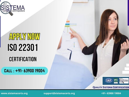8 REASONS WHY YOU GET ISO 22301 CERTIFICATION