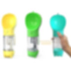 Portable Dog Water Bottle with Waste Dispenser