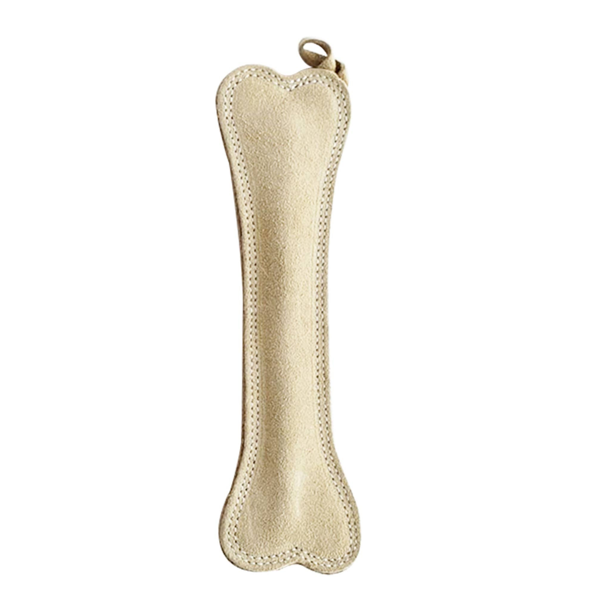 Vegan Leather Eco-friendly Dog Bone Toy