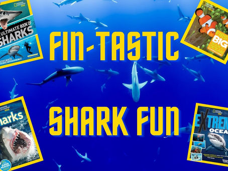 Have Fin-Tastic Shark Fun with NG Kids Books