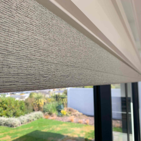Living room roller blinds