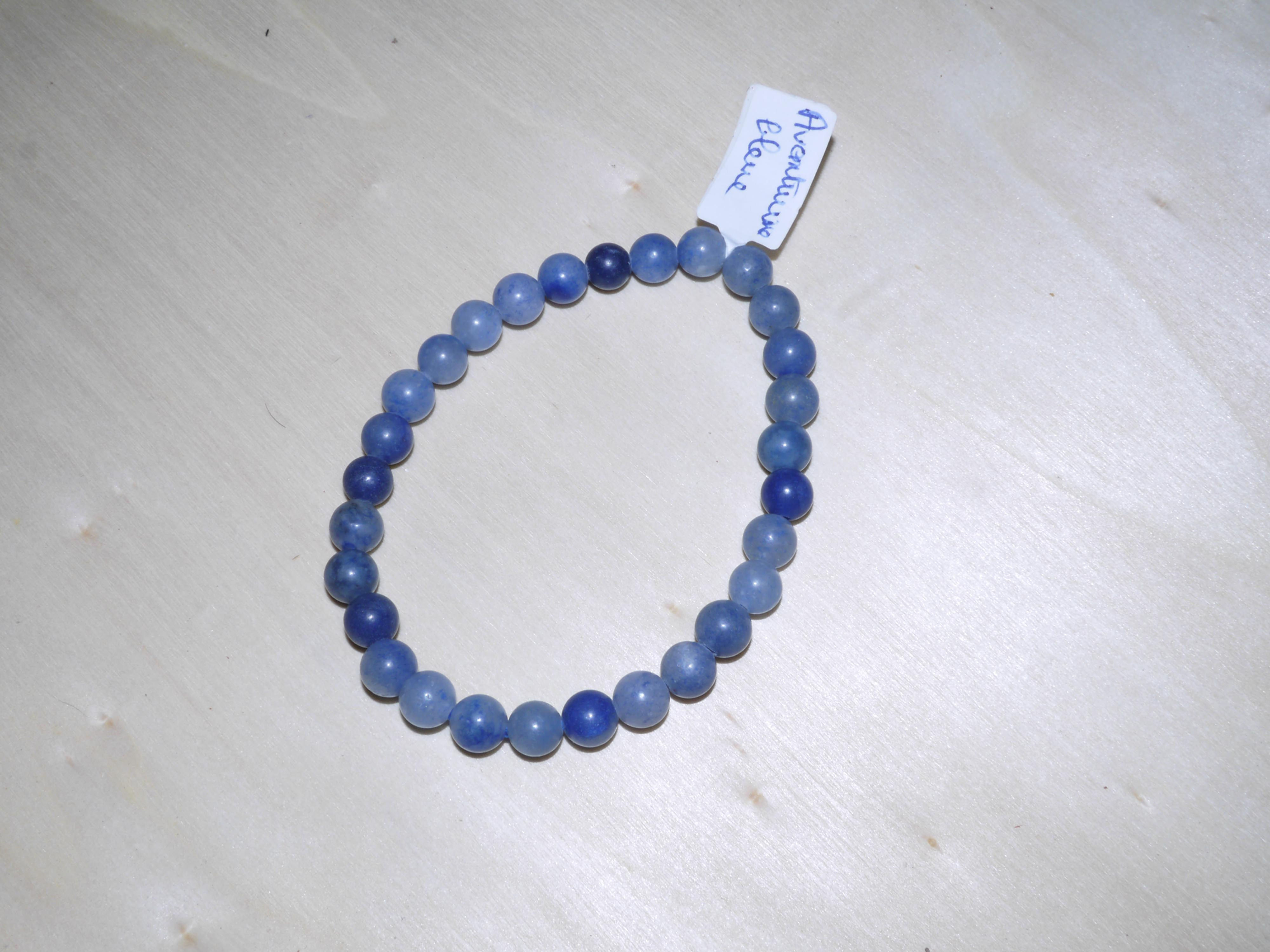 Bracelet Aventurine bleu