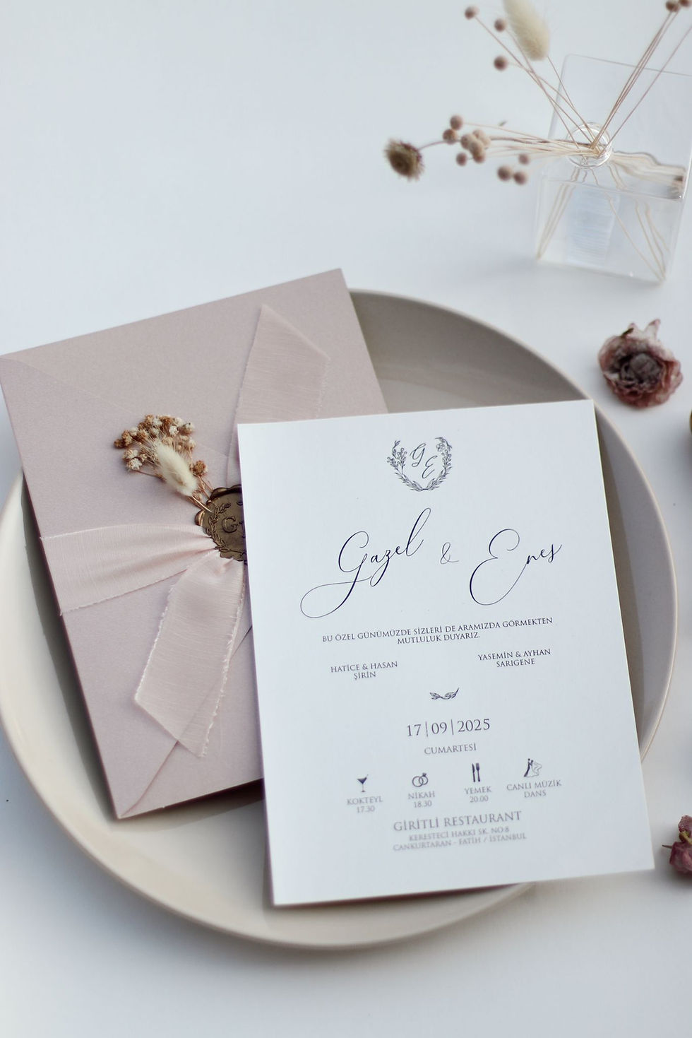 Thumbnail: Elegant Wedding Invitation, Elegant Invitations, Quinceanera Invitation, P21