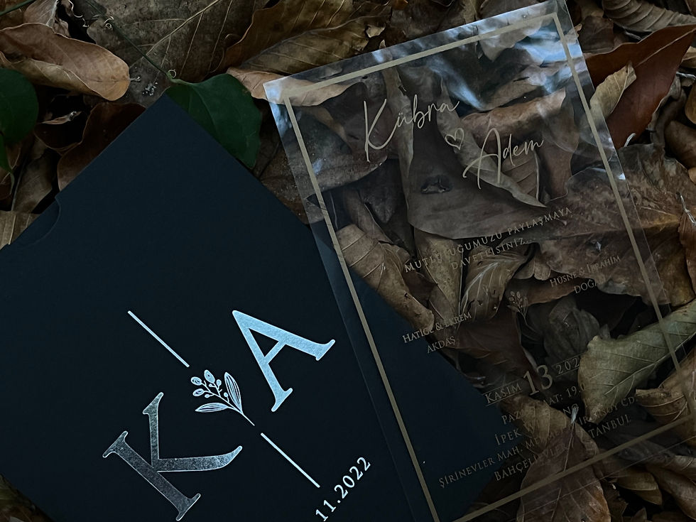 Miniaturbild: Acrylic Invitations