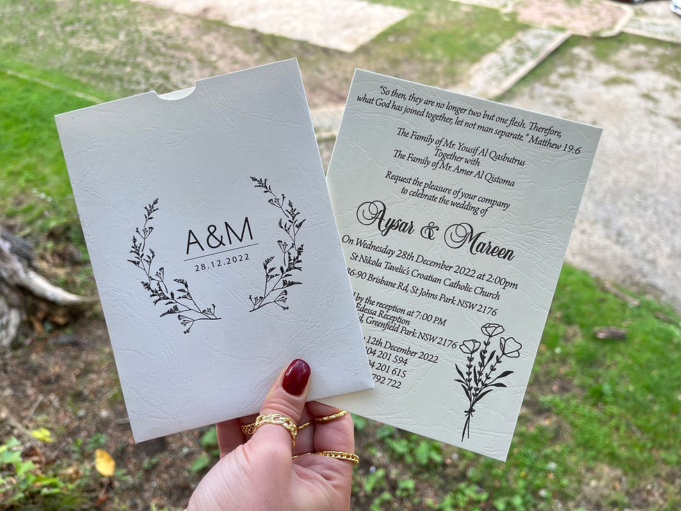 Wedding Invitation