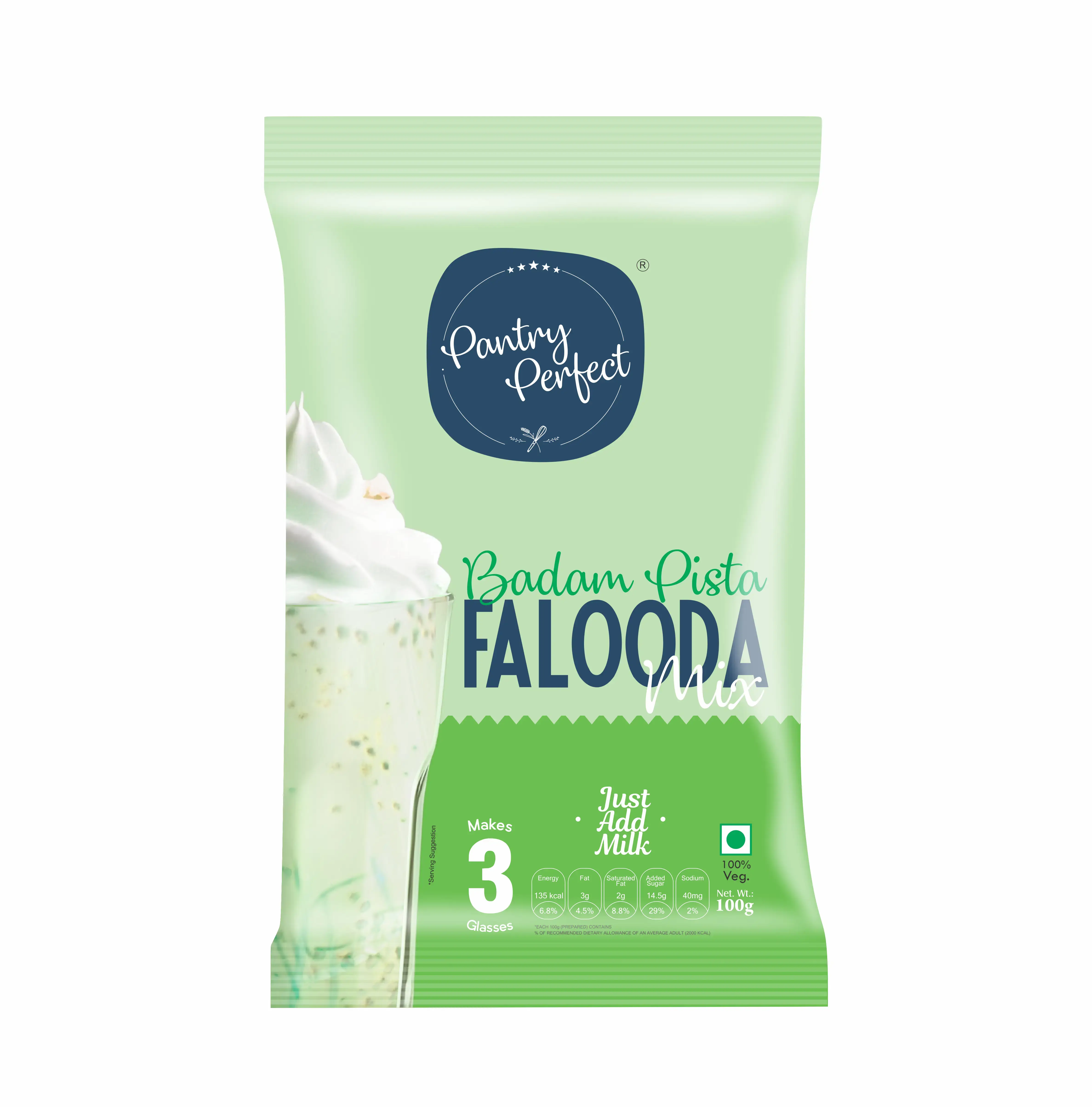 Pantry Perfect Badam Pista Falooda Mix 100g