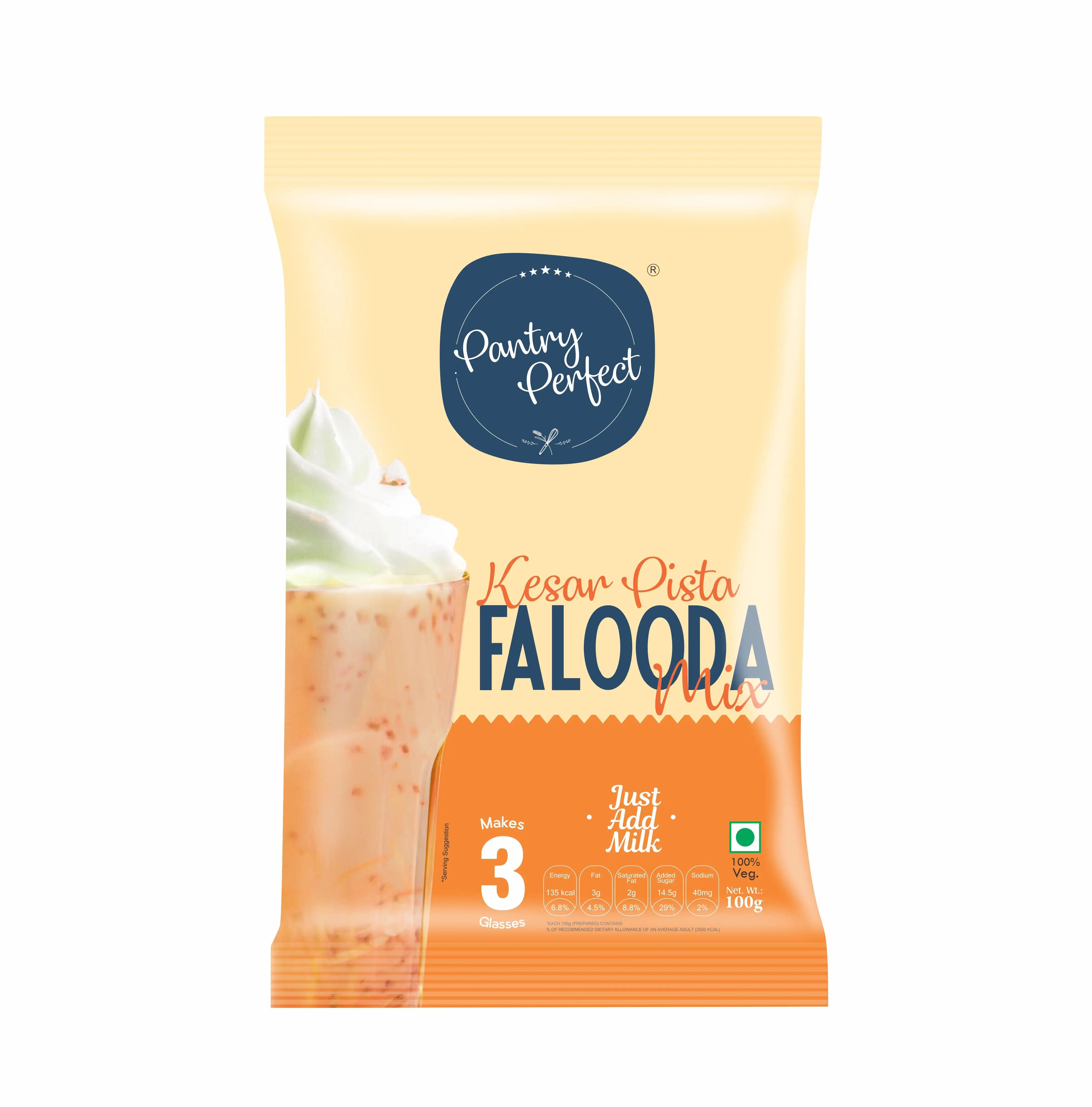 Pantry Perfect Kesar Pista Falooda Mix 100g
