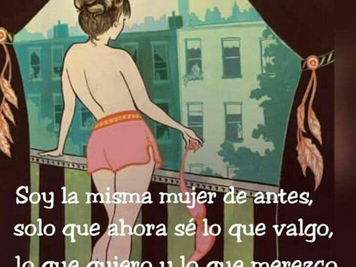 Eso que llaman Madurar.
