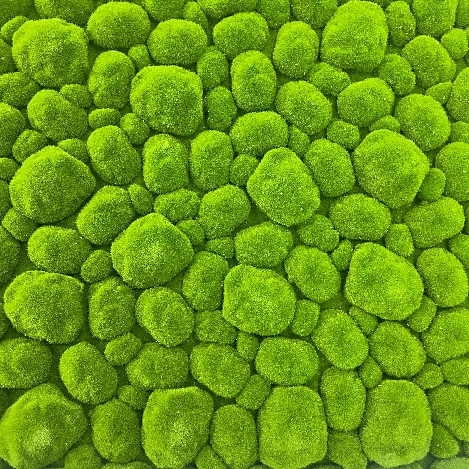 Τεχνητη Φυλλωσια Moss "3D Bun" Πρασινη 100x100 εκ