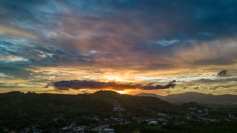 Sunset in Phuket Thailand