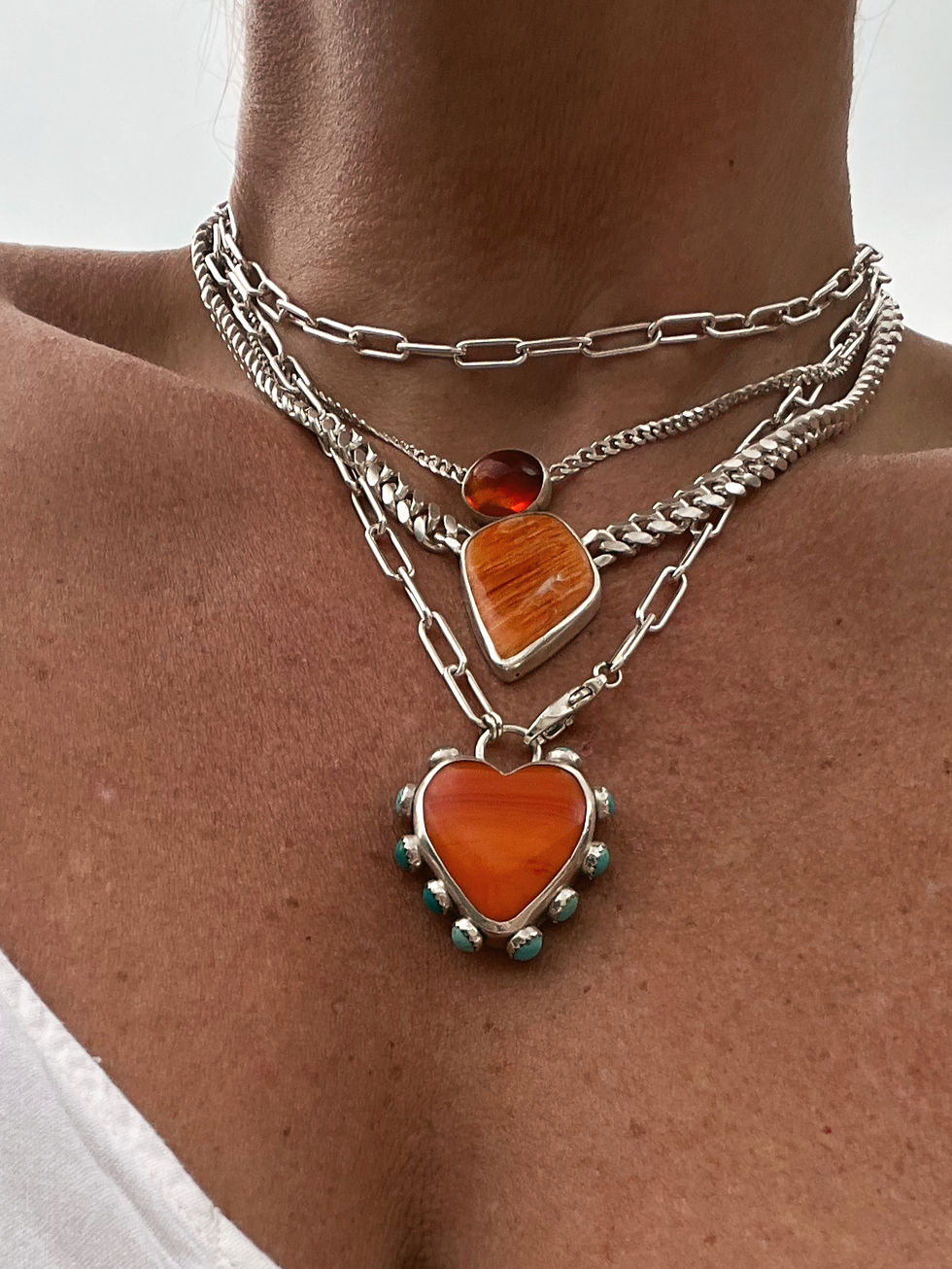 Thumbnail: TAKE HEART NECKLACE No. 001