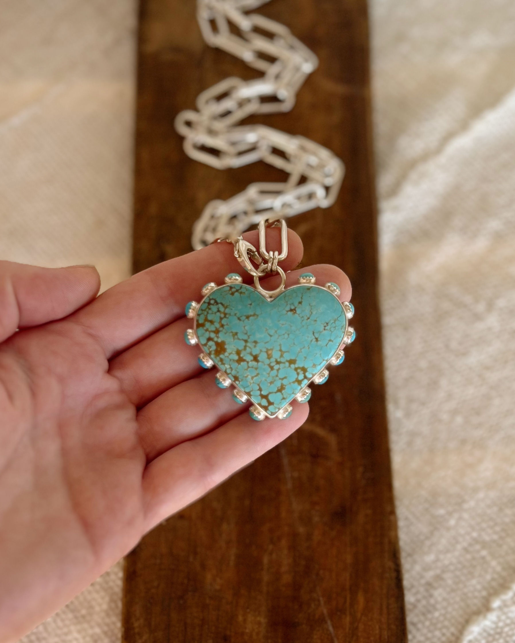 XL TAKE HEART NECKLACE No. 010