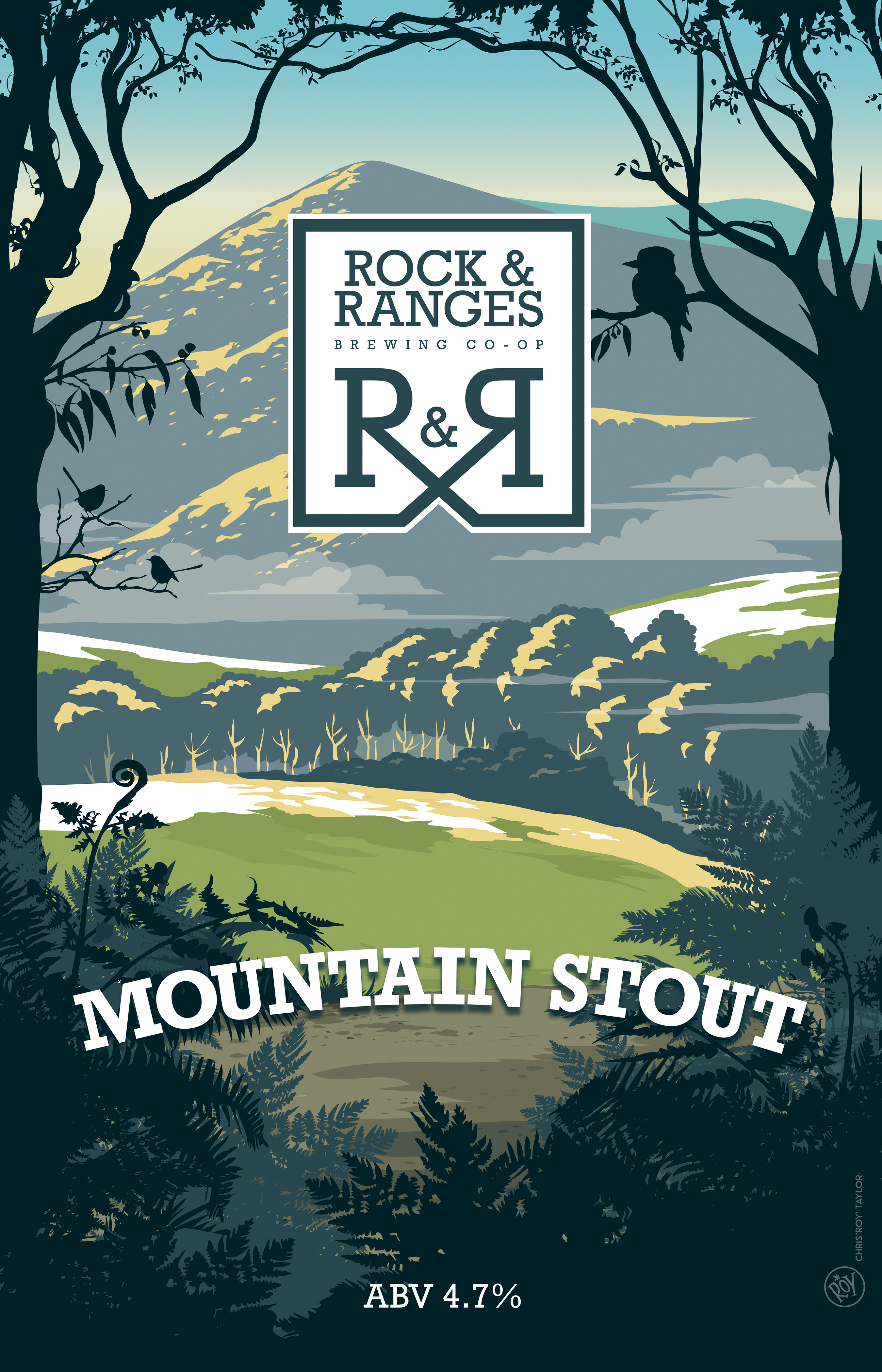 Image of Mountain Stout can design