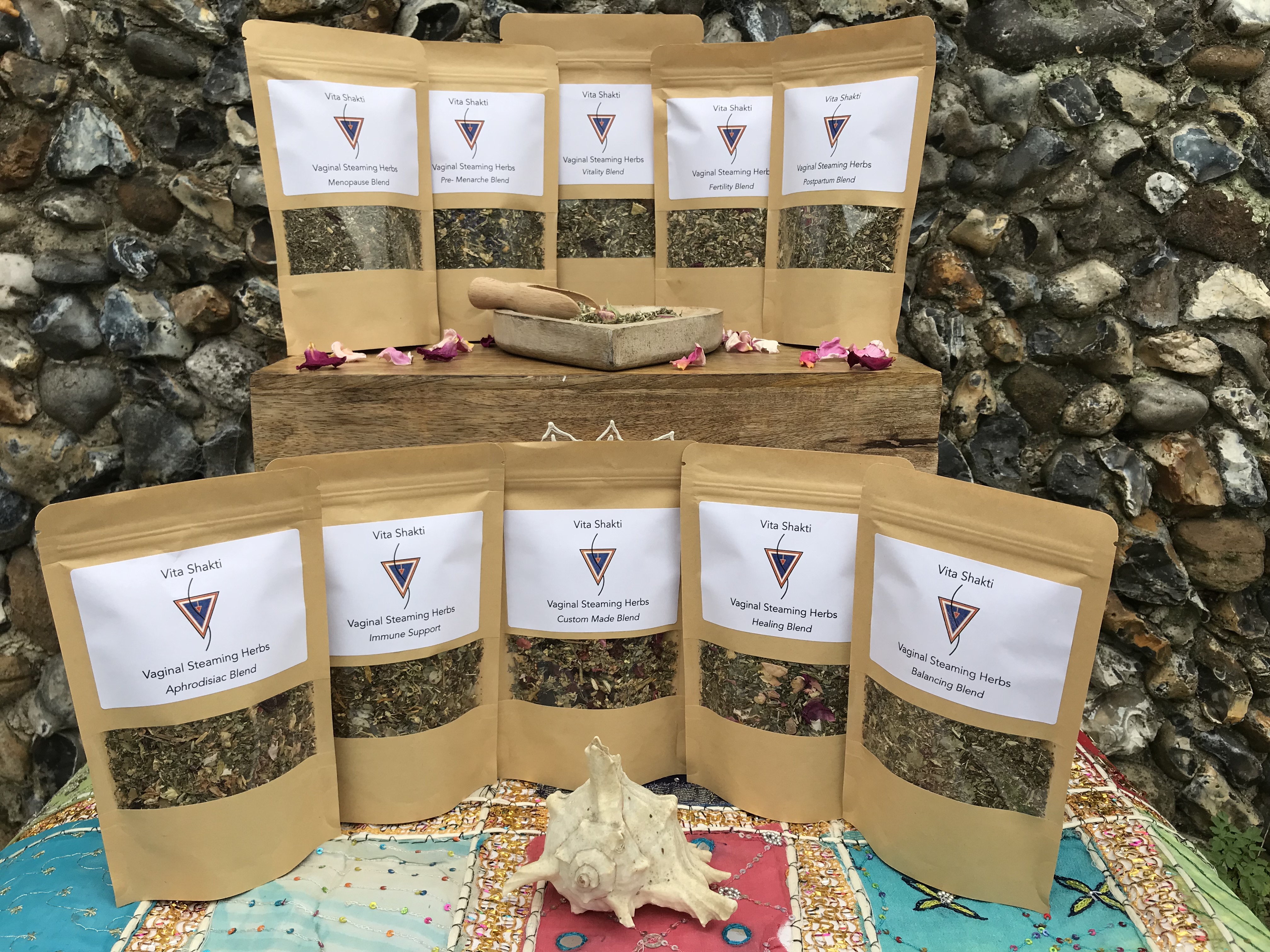 Vita Shakti Vsteam herbal collection