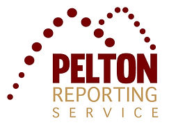 Logo of Pelton Reporting Service