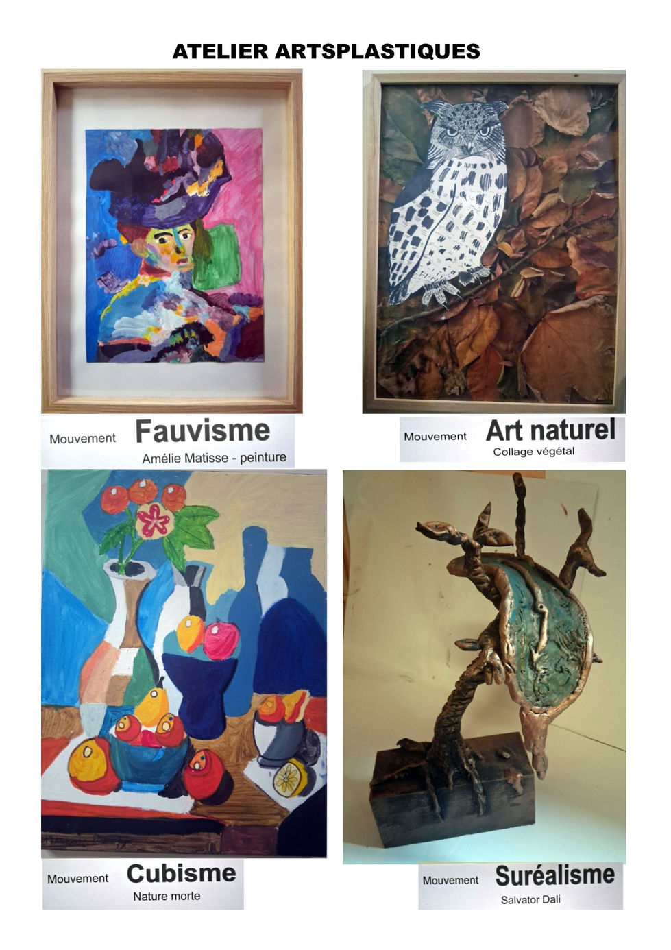 j - Arts plastiques