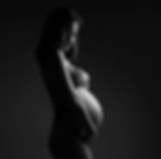 Gravid fotografering i studio