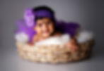 Babyfotografering kurv