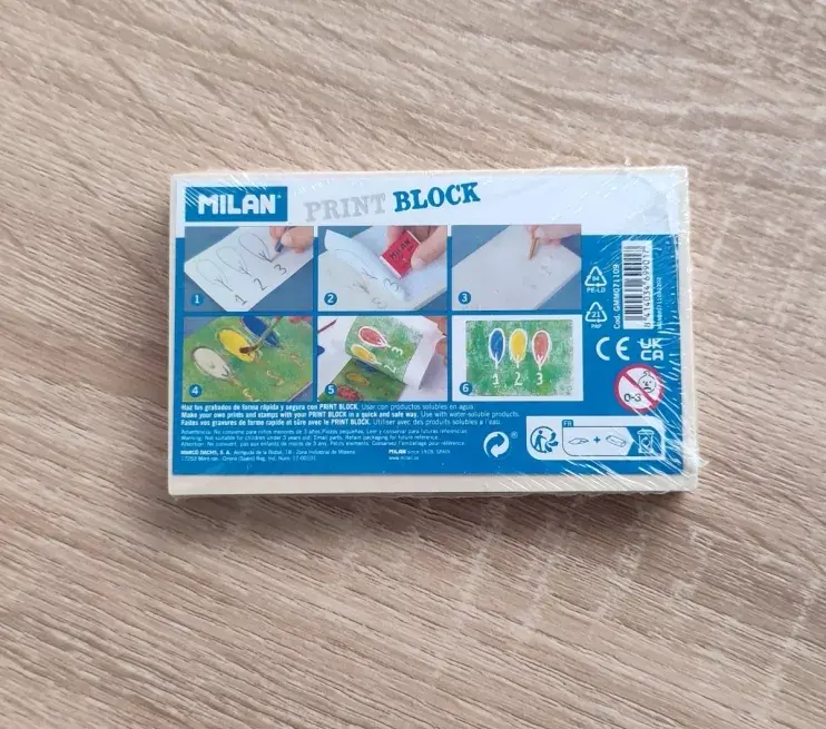 Miniatura: Goma Sellos- Print Block