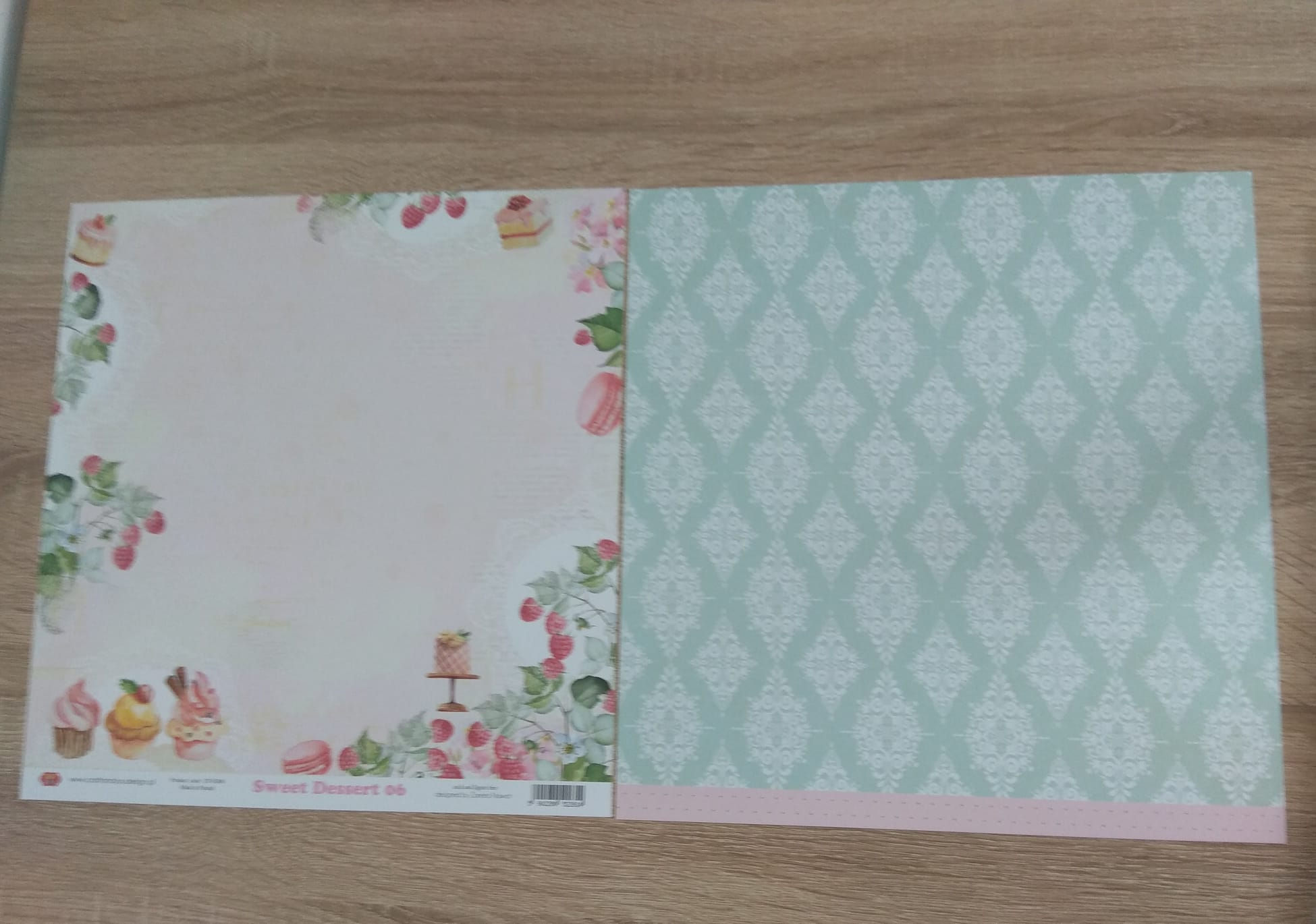 Papel scrap Sweet desert 06