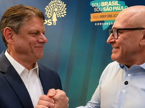 Tarcisio grava vídeo pedindo voto para Pivetta