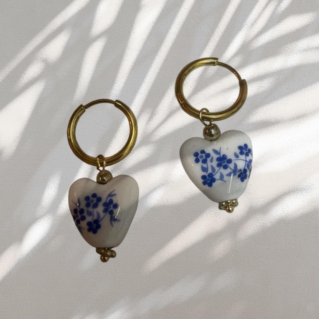 Boucles d'oreilles dormeuses 