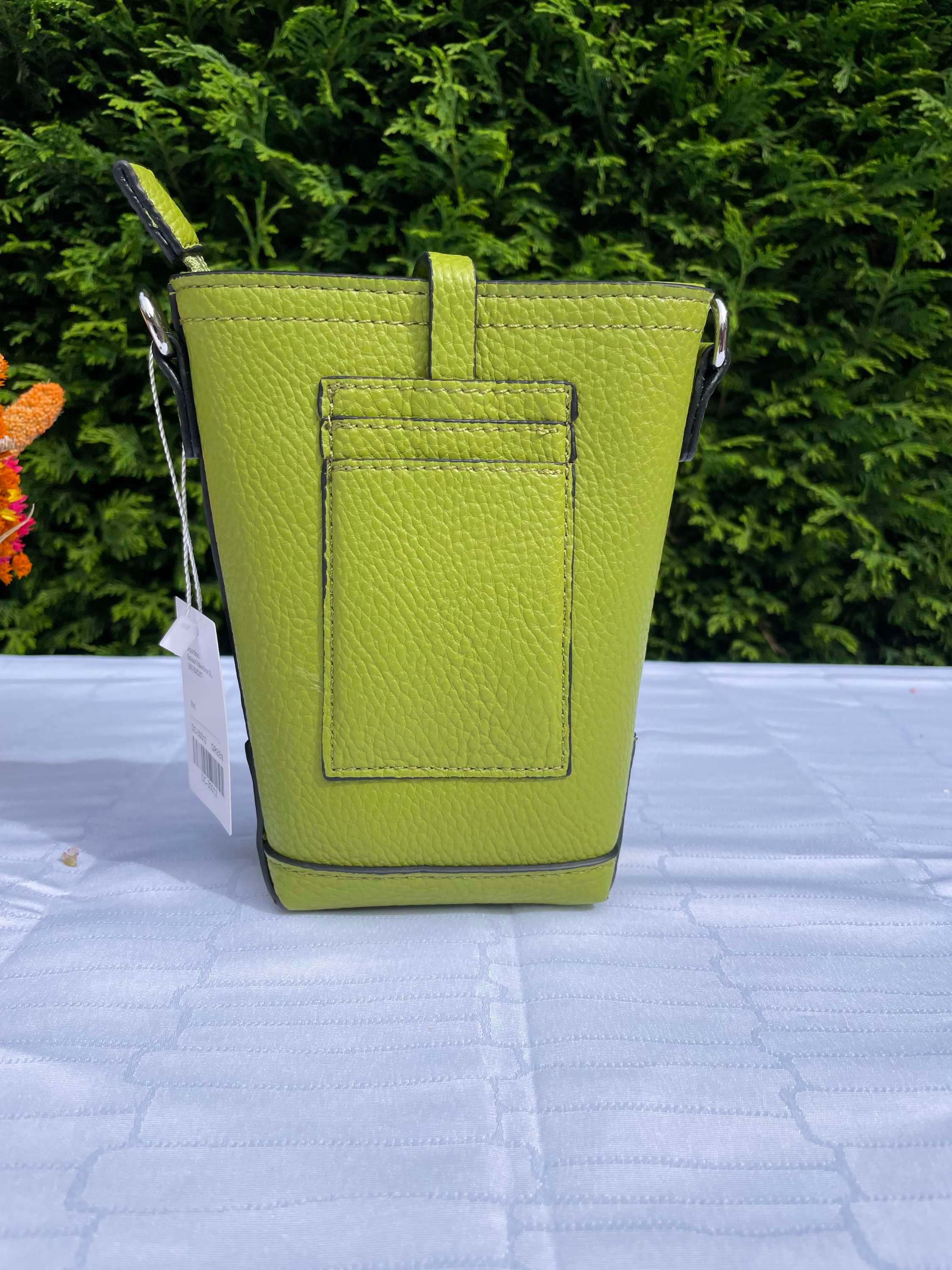 Petit sac bandoulière vert anis