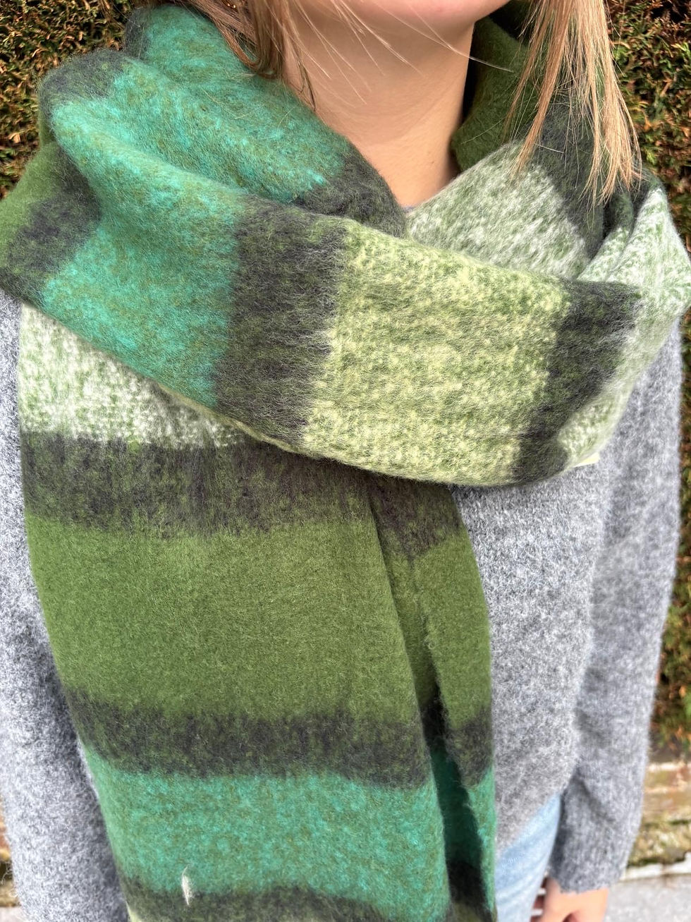 Miniature : Écharpe verte