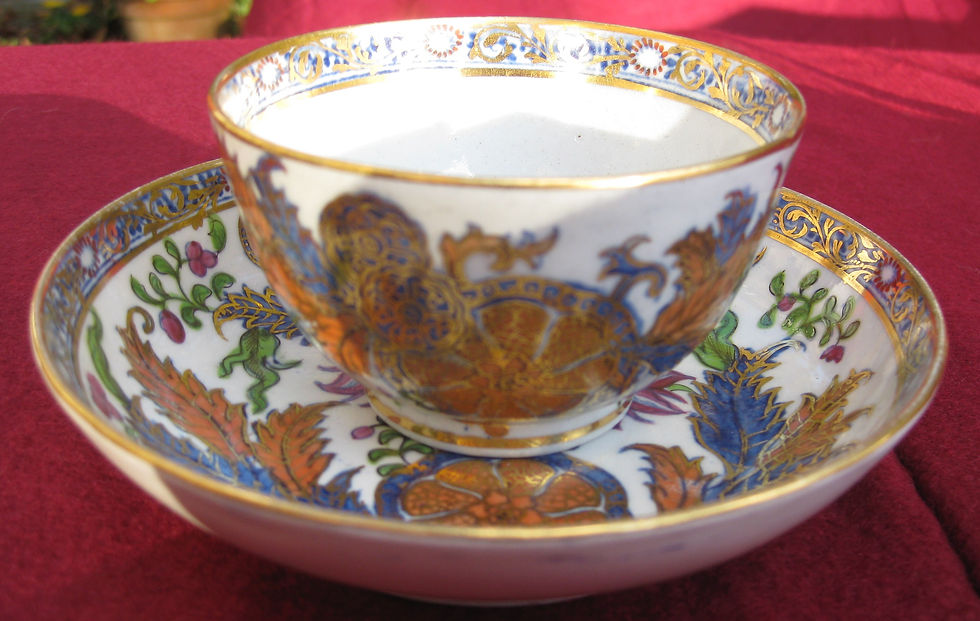 New hall tea bowl & saucer