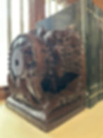 A Pair of Antique South Indian Corbel Bookends