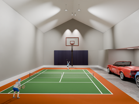 New Construction Homes with RV Garage | Explore the Aster With Double RV/Sport Court Garage Option